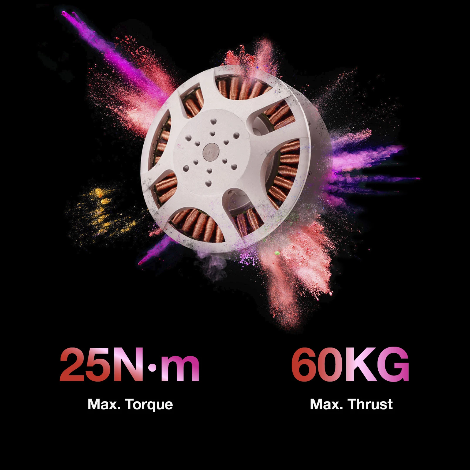 15470 60KG Thrust High Torque 20KW Brushless Motor for Heavy lift Quadcopter Multi rotor Brushless Motor For Drone Paramotor