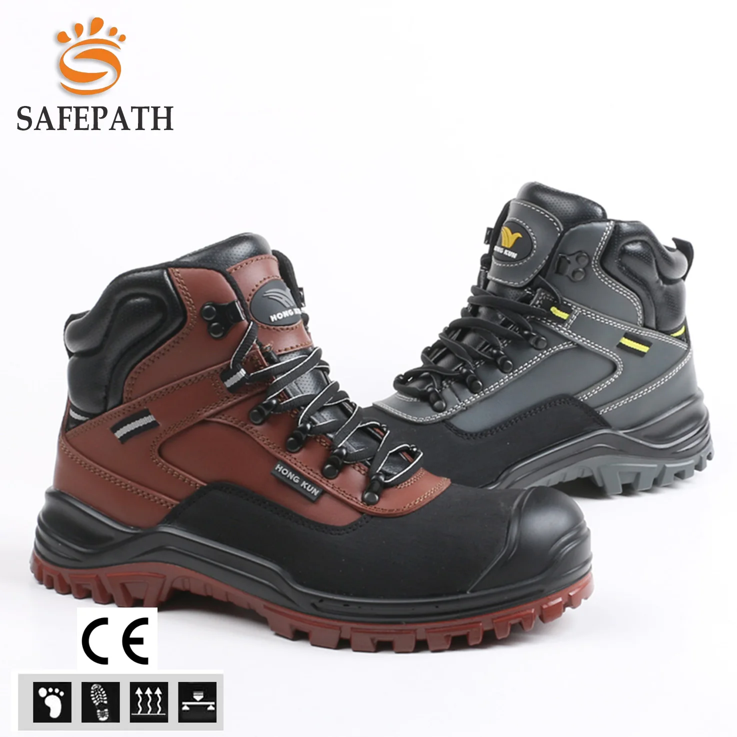 China Manufacturer Breathable Steel Toe Work shoes Anti-slip Cold Resistant Safety Shoes for wok