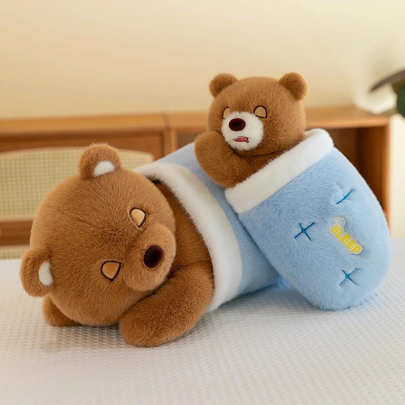 Wholesale new good night Bear  stuffed plush toys High quality and low price Children  gift