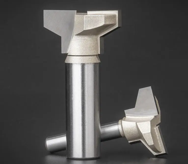 Tidewe CNC инструменты из карбида вольфрама с наконечником фрезерный замок для выдвижного ящика T долота деревообработки