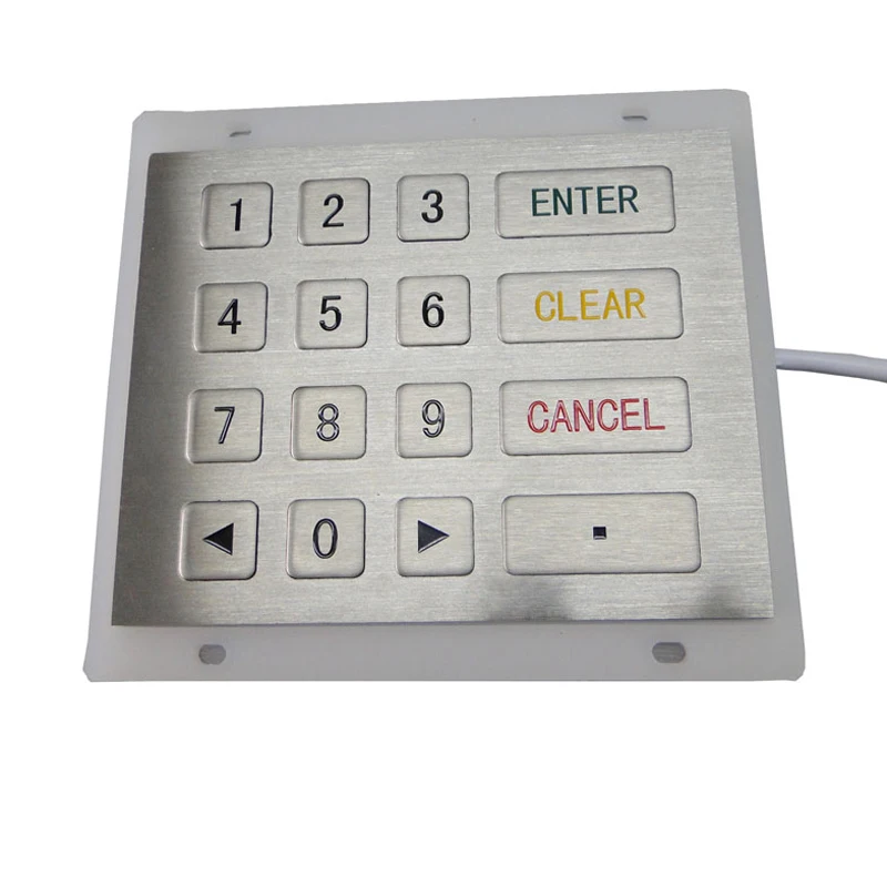 
Rugged metal numeric keypad keyboard for ATM machine 