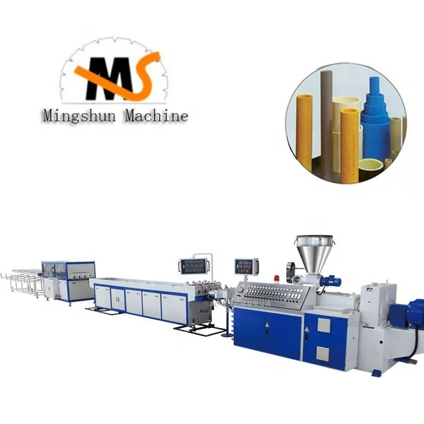 High quality automatic plastic CPVC UPVC PVC conduit pipe making plant equipment