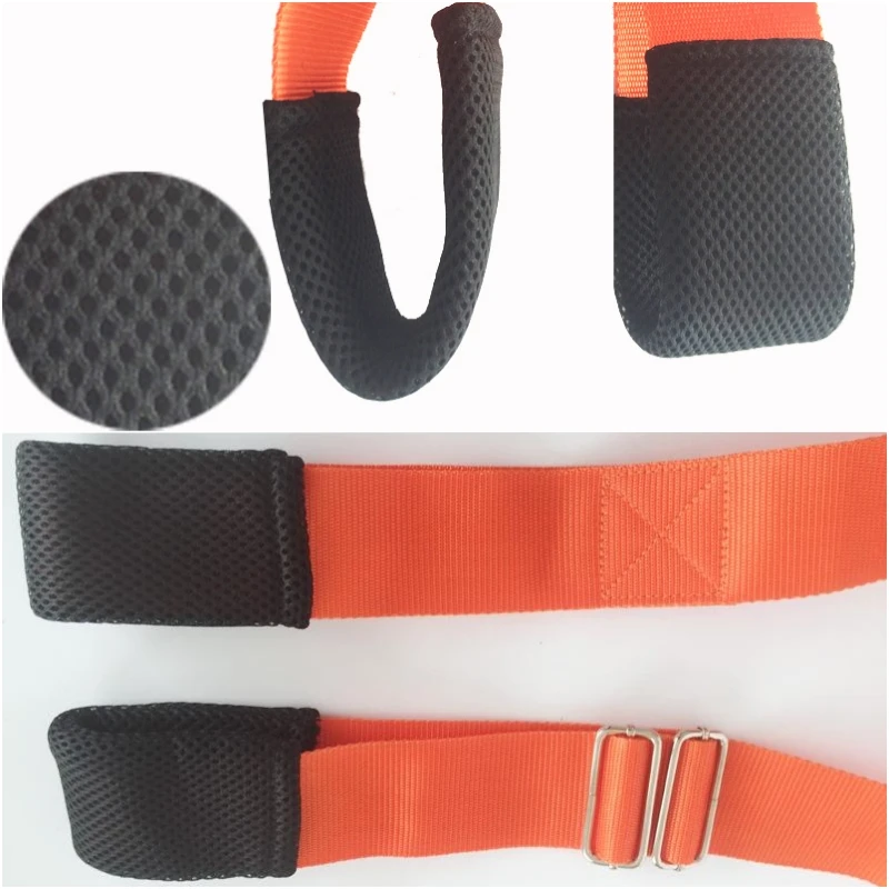 2PCS New Lifting Moving Strap Furniture Transport Belt In Wrist Straps Team Mover Easier Conveying Orange
