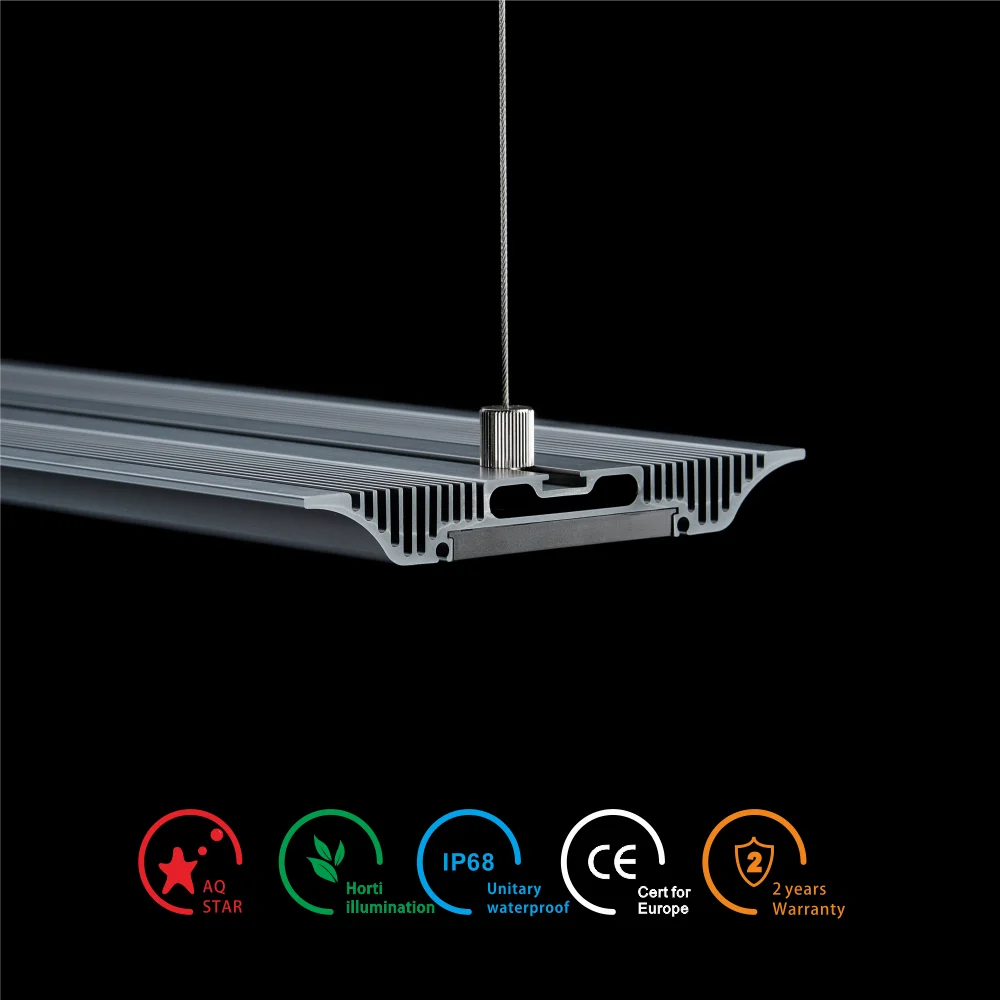 LEDSTAR RGBW полный спектр светодиодных аквариумных растений свет IP68 Водонепроницаемый-J