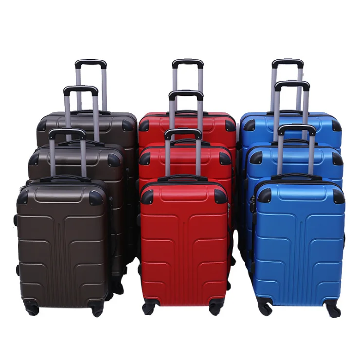 
best luggage ABS luggage set abs hard shell suitcase 