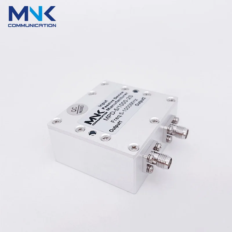 Small power low frequency 5 - 1000MHz 2 Way Wilkinson power divider fm antenna splitter