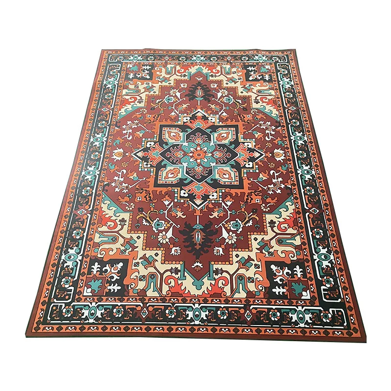 Производство moquette для молитвы бархатный 3D-принт с кристаллами дома от стены до