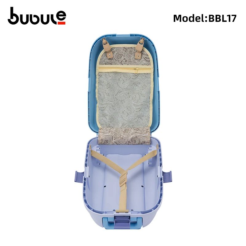 17 inch PP kids travelling trolley luggage fashion carry suitcase for children durable hardshell cute kids suitcase