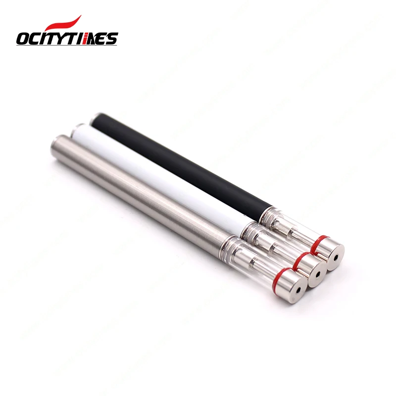 New release ocitytimes 0.5ml glass tank colorful ceramic cbd cartridge vape pen