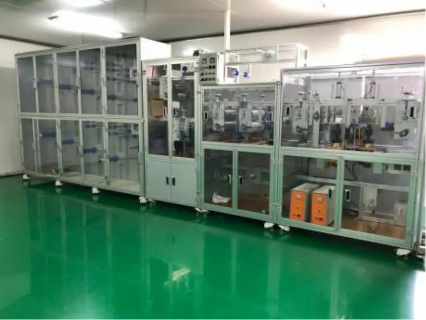 Synthetic orthopedic fiberglass casting dressing tape bandage cast bandage splint machine production line