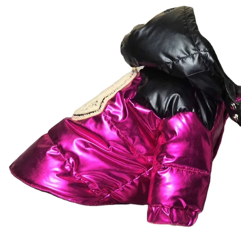 winter coat luxury designer pet dog clothes small and medium dogs winter warm thickening dog down jacket puppy coat