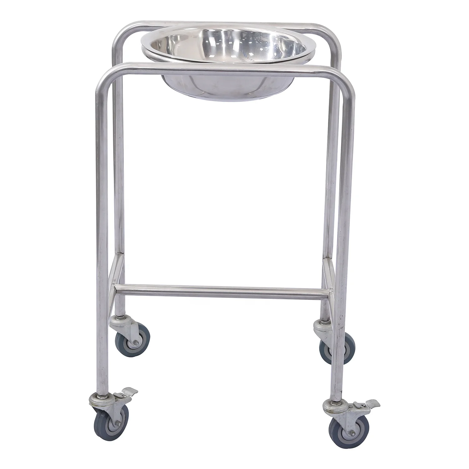 Stainless steel single bowl with stand Hospital Wash hand Basin