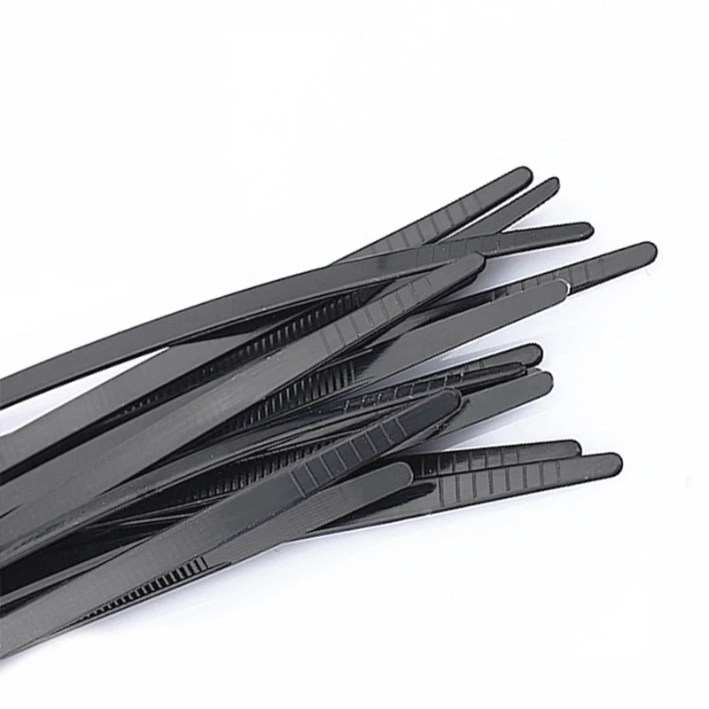 Factory supply self-locking nylon plastic flexible cable zip ties