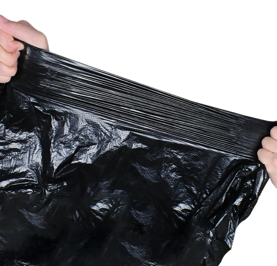 
Plastic Black Garbage bags manufacturing Pack of 100 Extra Heavy Duty Black Bin Bags 