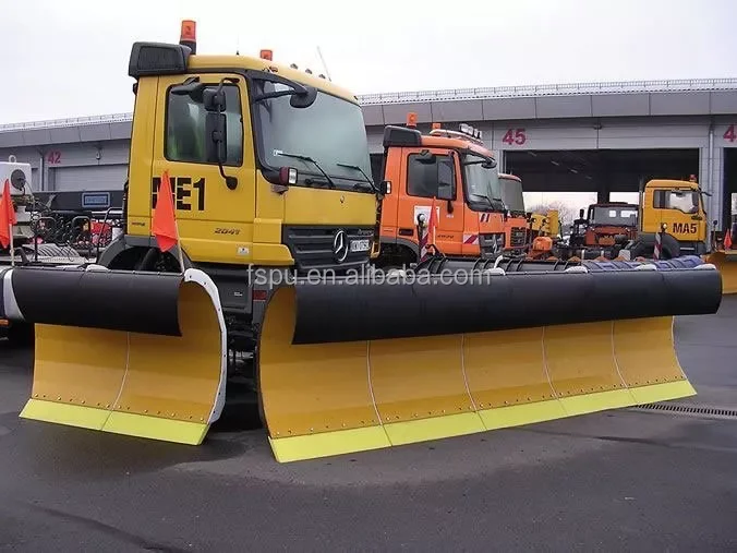 OEM size urethane snow plow scraper blades for truck / tractor