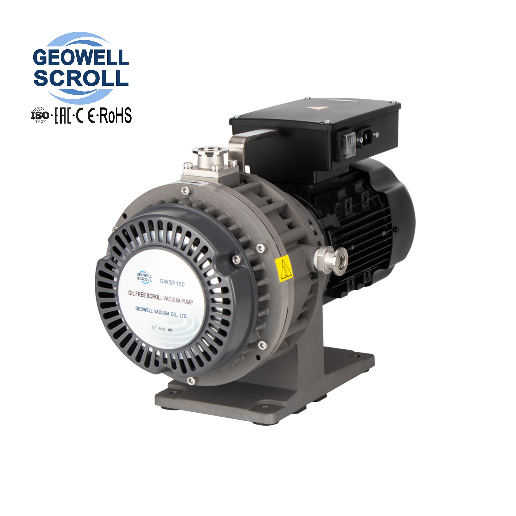 Factory direct sales 144L/min, 6Pa, scroll pump low maintenance lab/freeze dryer/industry oil free vacuum pump