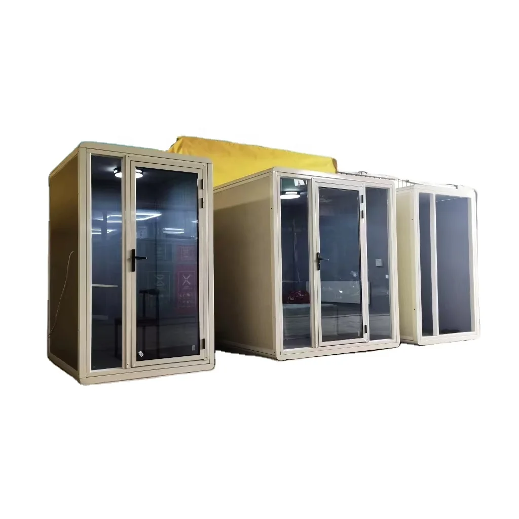 High Quality Custom Modular Steel Container Prefabricated Silent Cabin for Residential Office Workshop Use Made with Steel Frame