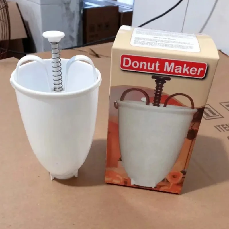 Portable Donut Mould Maker & Waffle Dispenser Easy Fast Manual Doughnut Machine for Baking & Pastry Tools