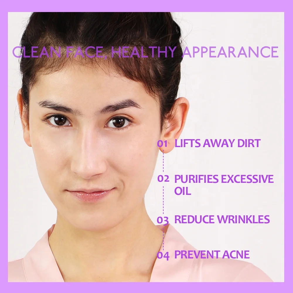 Custom Korean Makeup Remover Face Wash Amino Acid Oil Control Facial Foam Cleanser Organic Fruit Cleansing Mousse