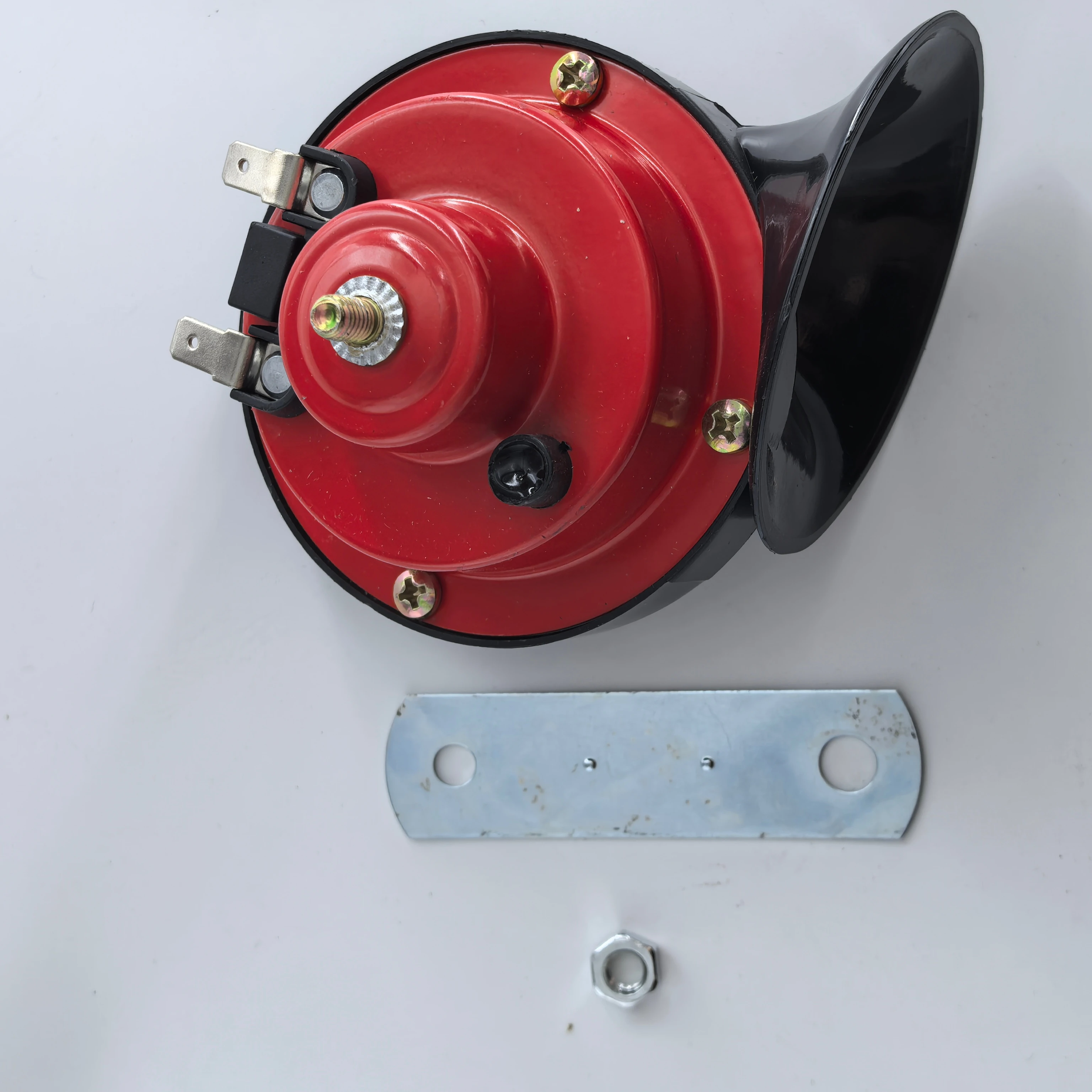 Car Horn Truck Speaker  Red Horn 12 Volt Horn Kit