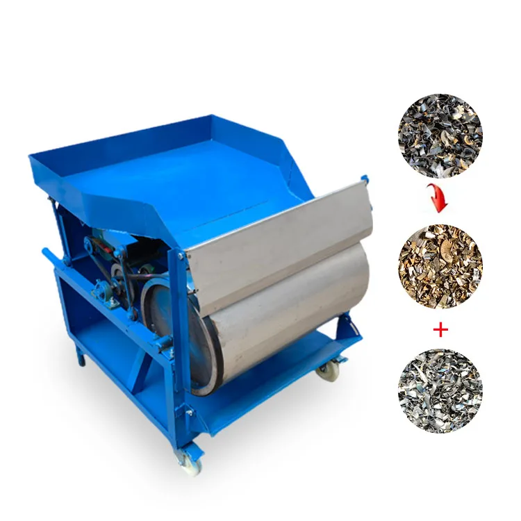 direct deal Steel slag Aluminum powder iron remover small magnetic separator machine for grains