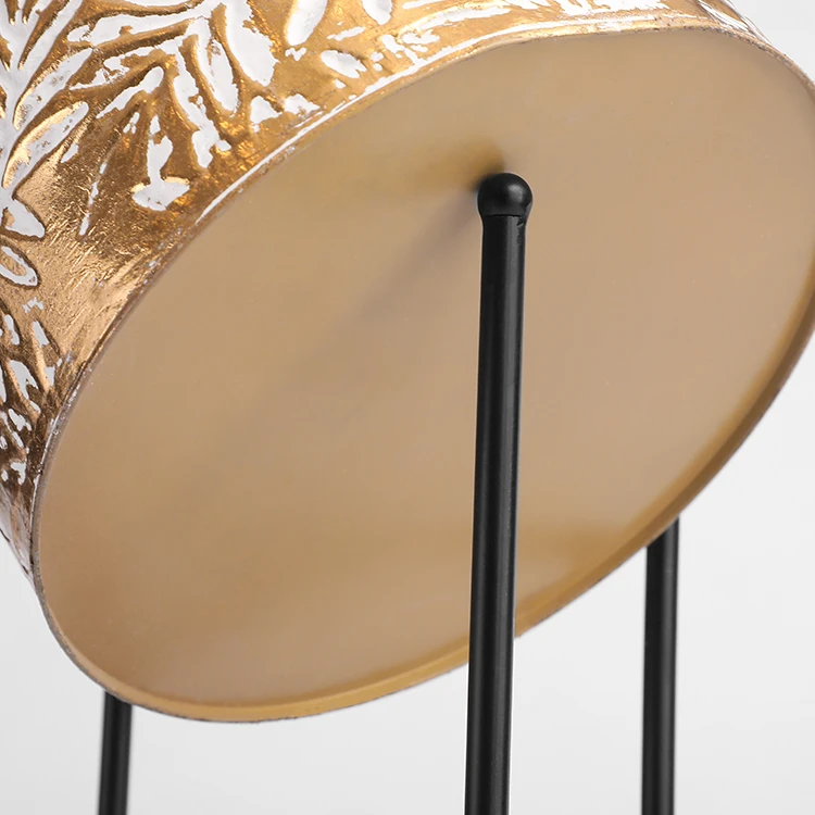 Metal decoration flower rack gold flower restaurant decoration flower rack