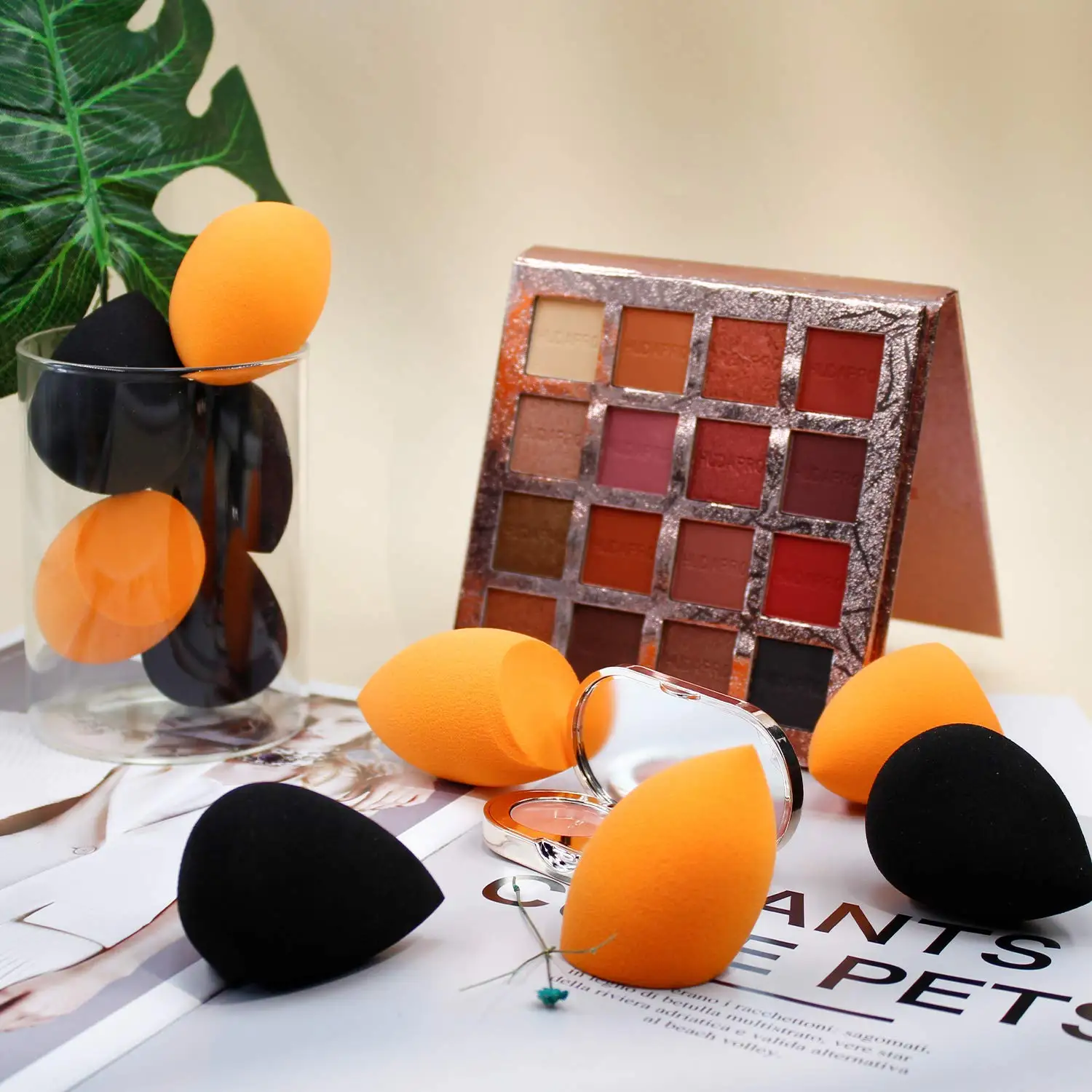 SFM Brand Makeup Sponge 2023 Christmas Gift Facial Sponge Powder Puff Cosmetic Blender Private Label Soft Makeup Tools