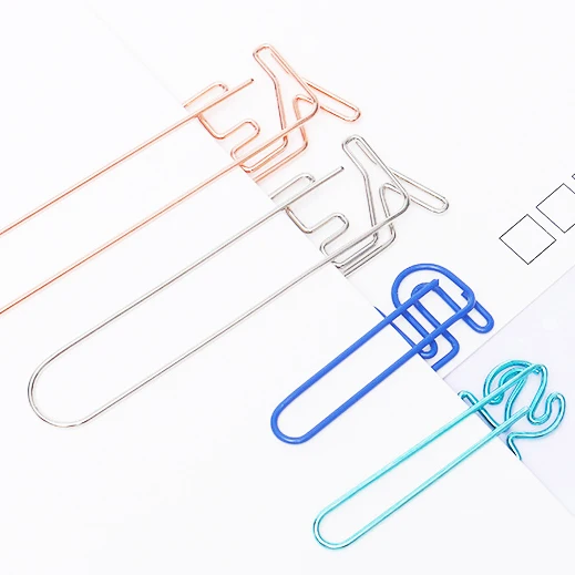 Clip a Forma Di Cartella Per Ufficio Scuola E Uso Lettera Metal