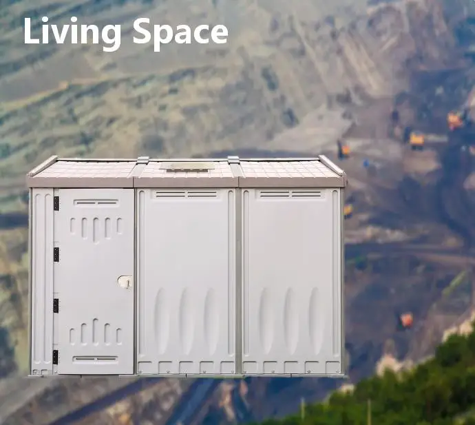 Toppla Popular Building Industrial Shed Construction for Office sheds storage outdoor waterproof