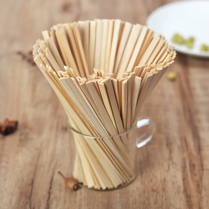 Bamboo Coffee Stirrer Stir Sticks Biodegradable Natural Bamboo Sticks Disposable Drink Stirrers