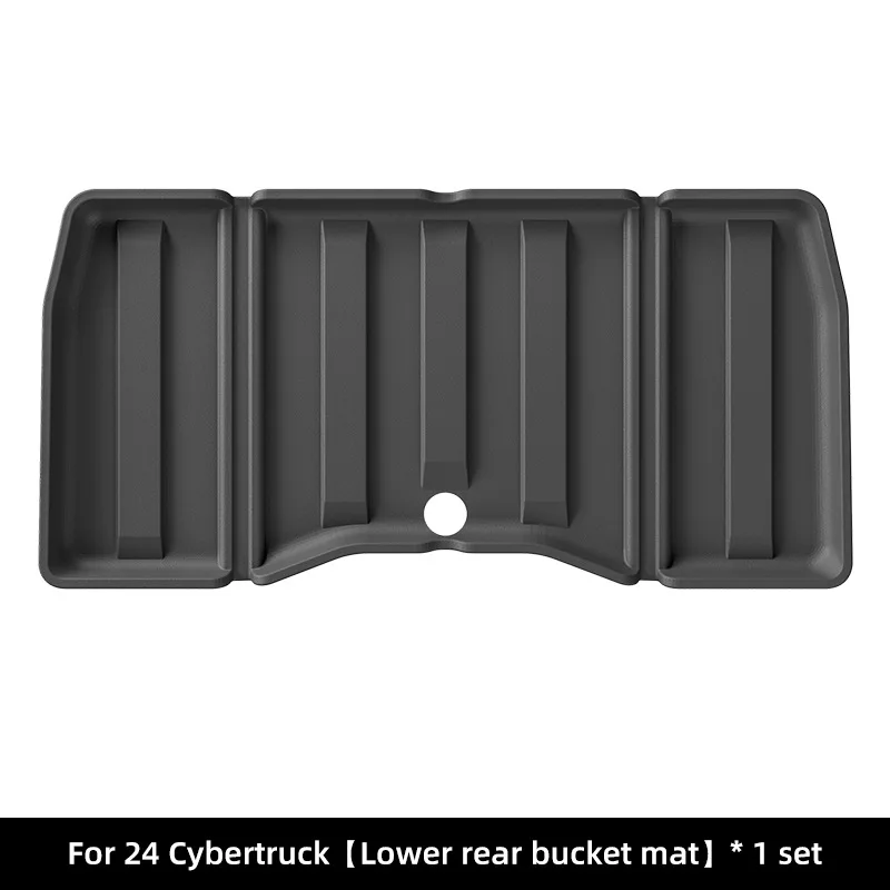 Trunk Lower Bed Storage Mat for Tesla Cybertruck 2024 Frunk Mat Rear Sub Trunk Mat