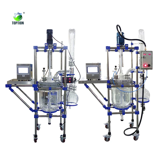 New material Synthetic Extraction Reactor with ultrasonic homogenizer