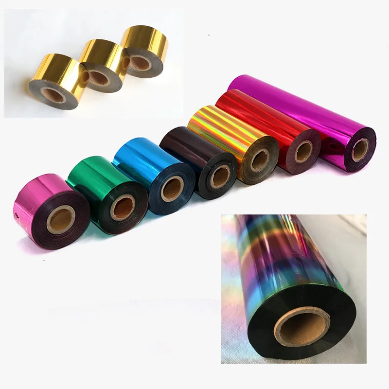High Quality Stamping Foil Gold And Silver Foil Multicolor Hot Stamping Foil For Furniture