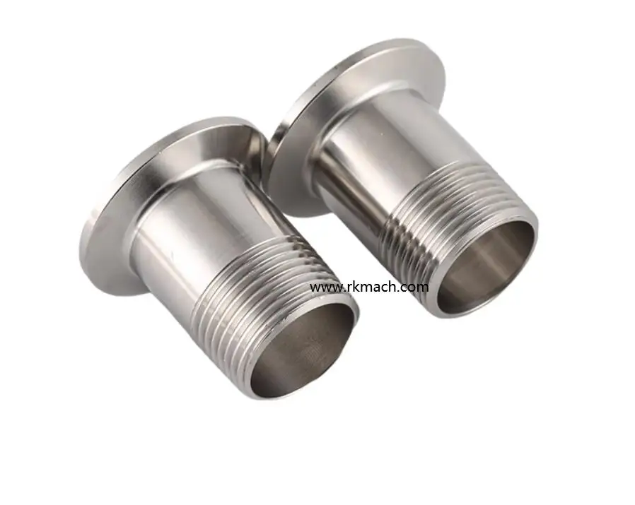 food industry stainless steel 304 DN20 Tri Clamp Male Thread Ferrule Adapter