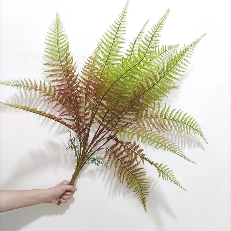 Smart Artificial Persian Fern Tree Branches Bonsai Vase Decoration Artificial Plants Hanging Artificial Greenery Bush
