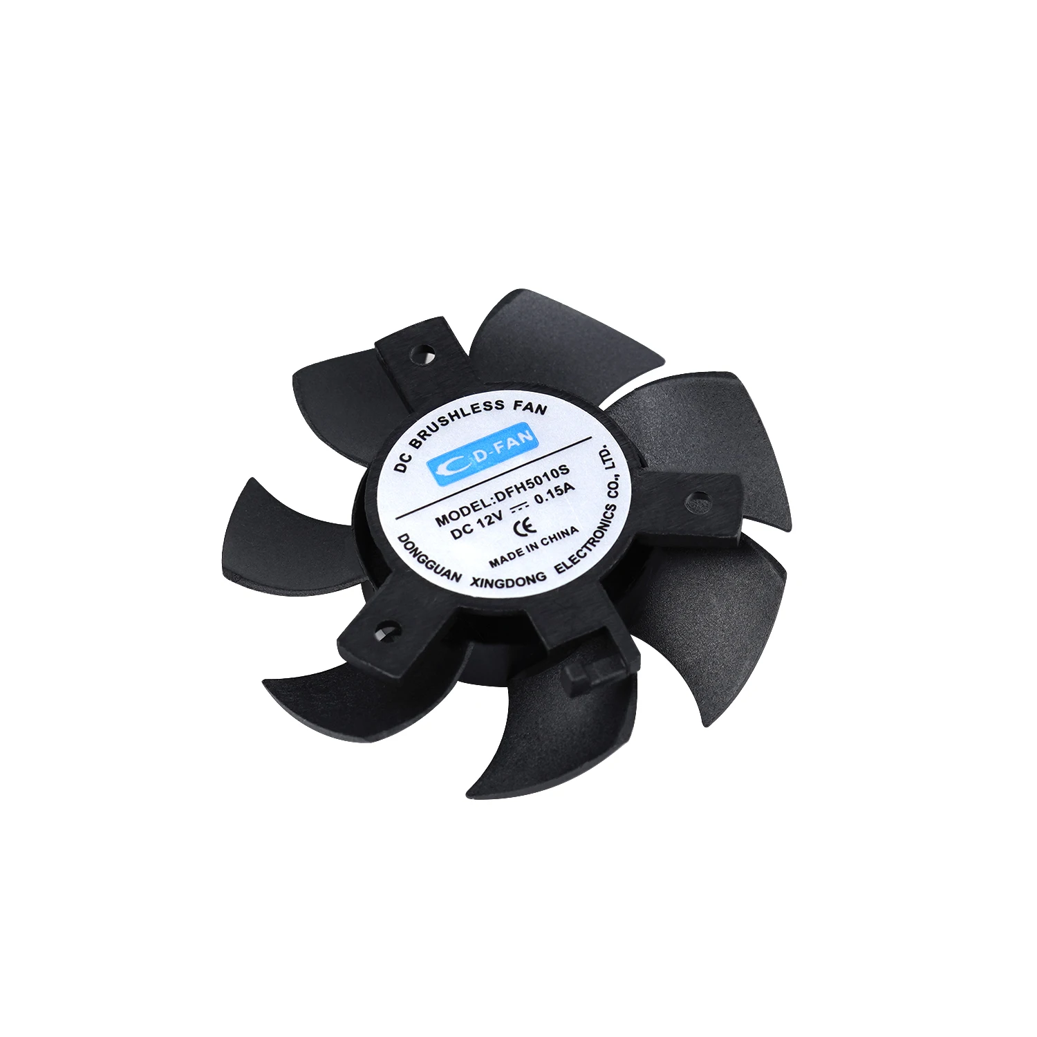 
50x50x10 4500RPM silent cooling fan 50mm frameless fan for Office home projector inverter fan 