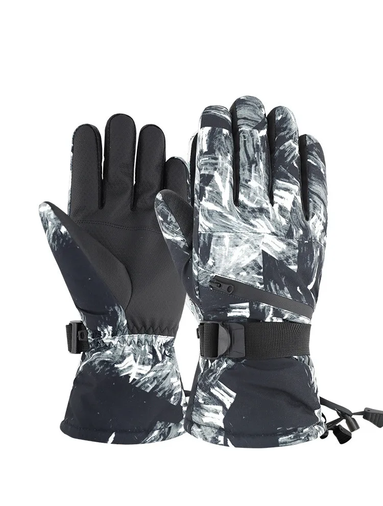 
Waterproof Unisex Winter Snowboard Mens Winter Hand Ski Gloves for Women 