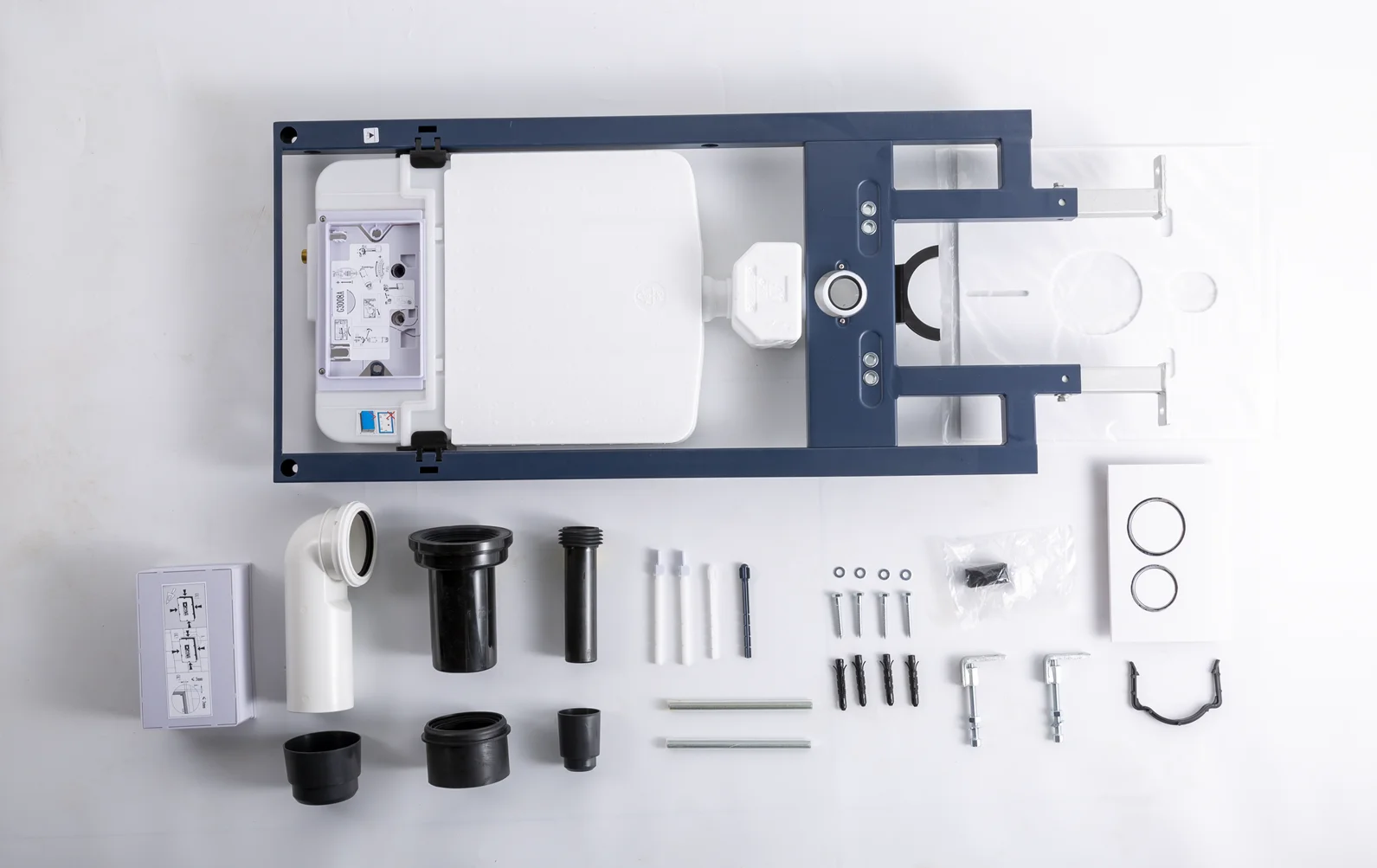 Toilet Tank And Squatting Pan Concealed Cistern For Wall Hung Hang Toilet