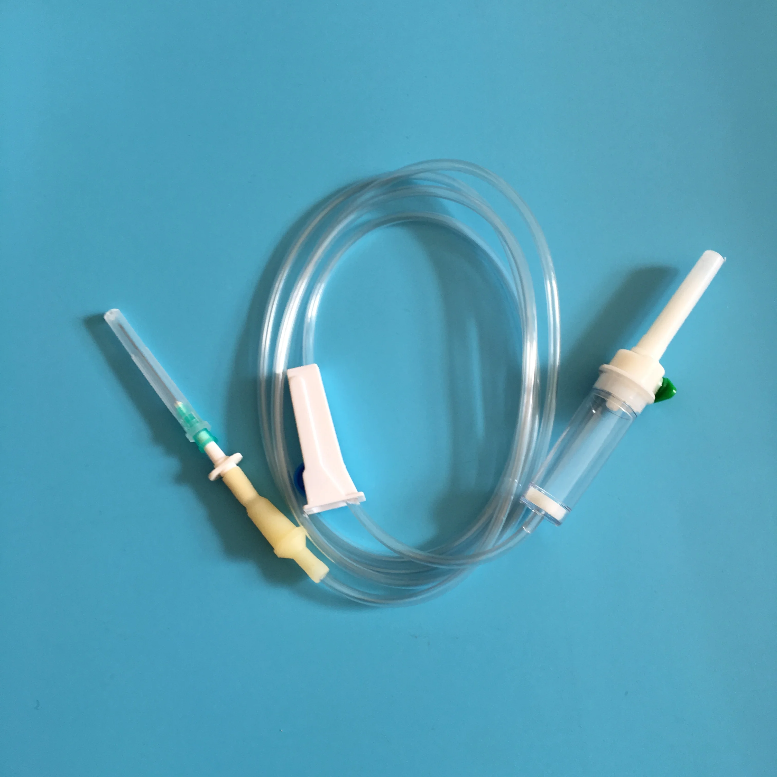 
Medical IV drip set Disposable IV Infusion set with filter 