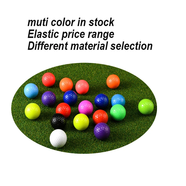 mini ball golf putter taiwan novelty golf putting ball return pink yellow blank customer color bright golf ball