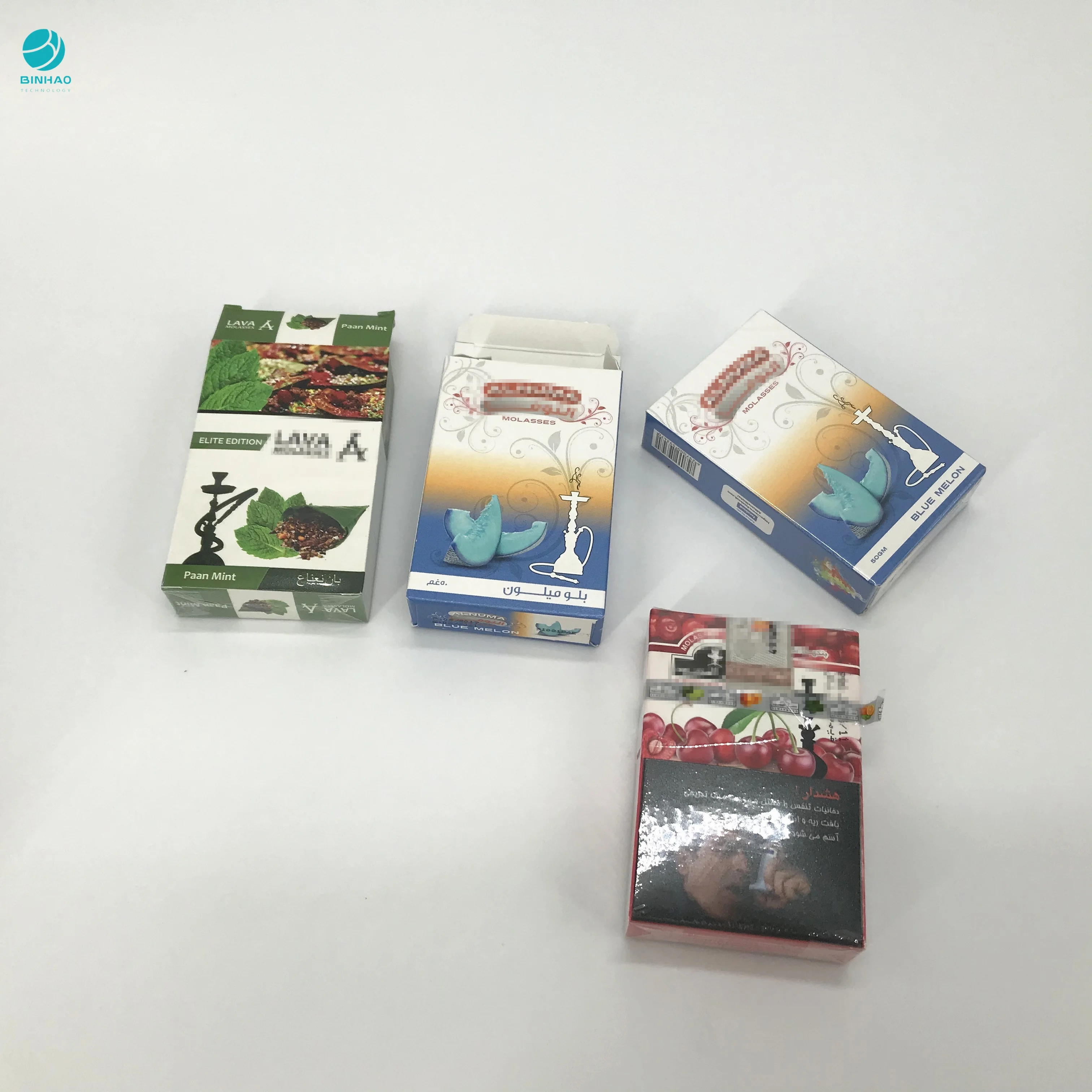 Упаковочная бумага с покрытием влагостойкая принять 240 г картонная делая кальян коробка для сигарет