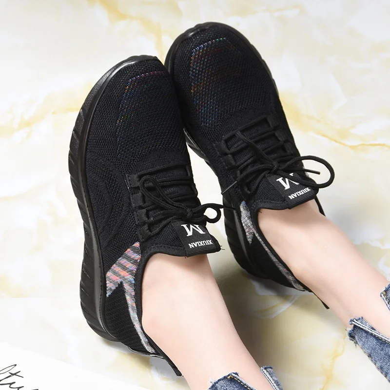 208 spring women sneakers custom fabric shoes woman fashion flat chaussure femme