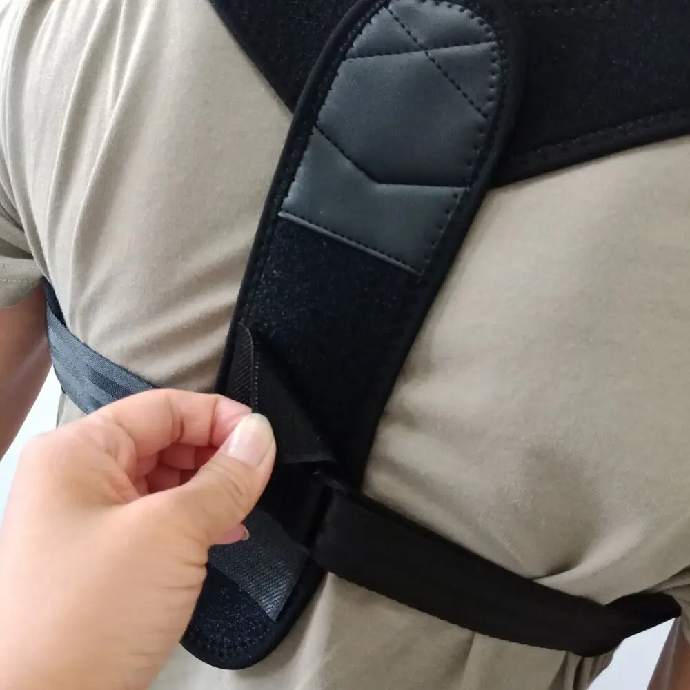 Удобное регулируемое корсет для спины Корректор осанки