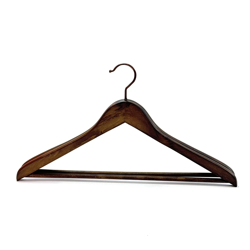 Assessed Supplier Wholesale Wooden Coat Hangers Hangers for Cloths Clothes Hangers Manufacture