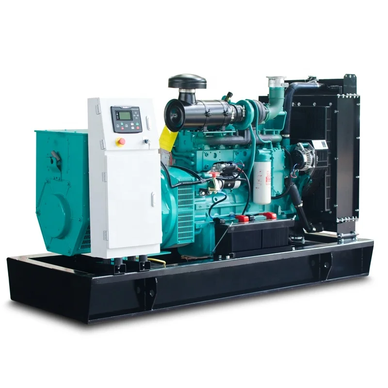 250kva diesel generator with cumins engine 6LTAA8.9-G2 200kw open type diesel generator