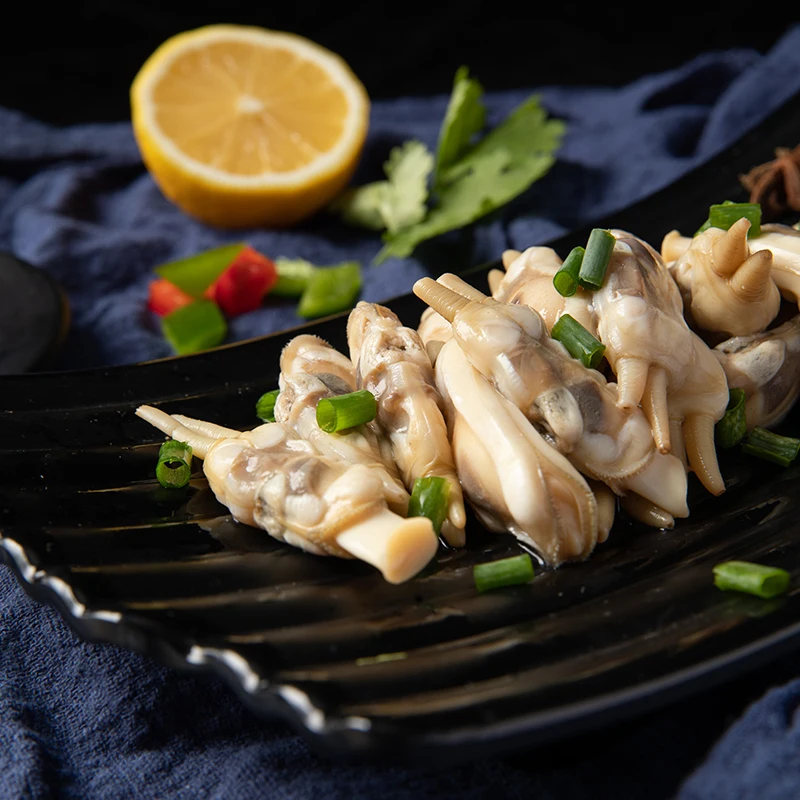 Frozen cooked baby clam in shell Shellfish
