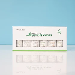 ORCHARD 2022 eco friendly mothers day gifts tea tree lavender mint therapeutic grade essential oils set box