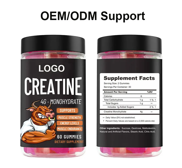 Creatine gummies manufacturer gummies creatine creatine gummies private label