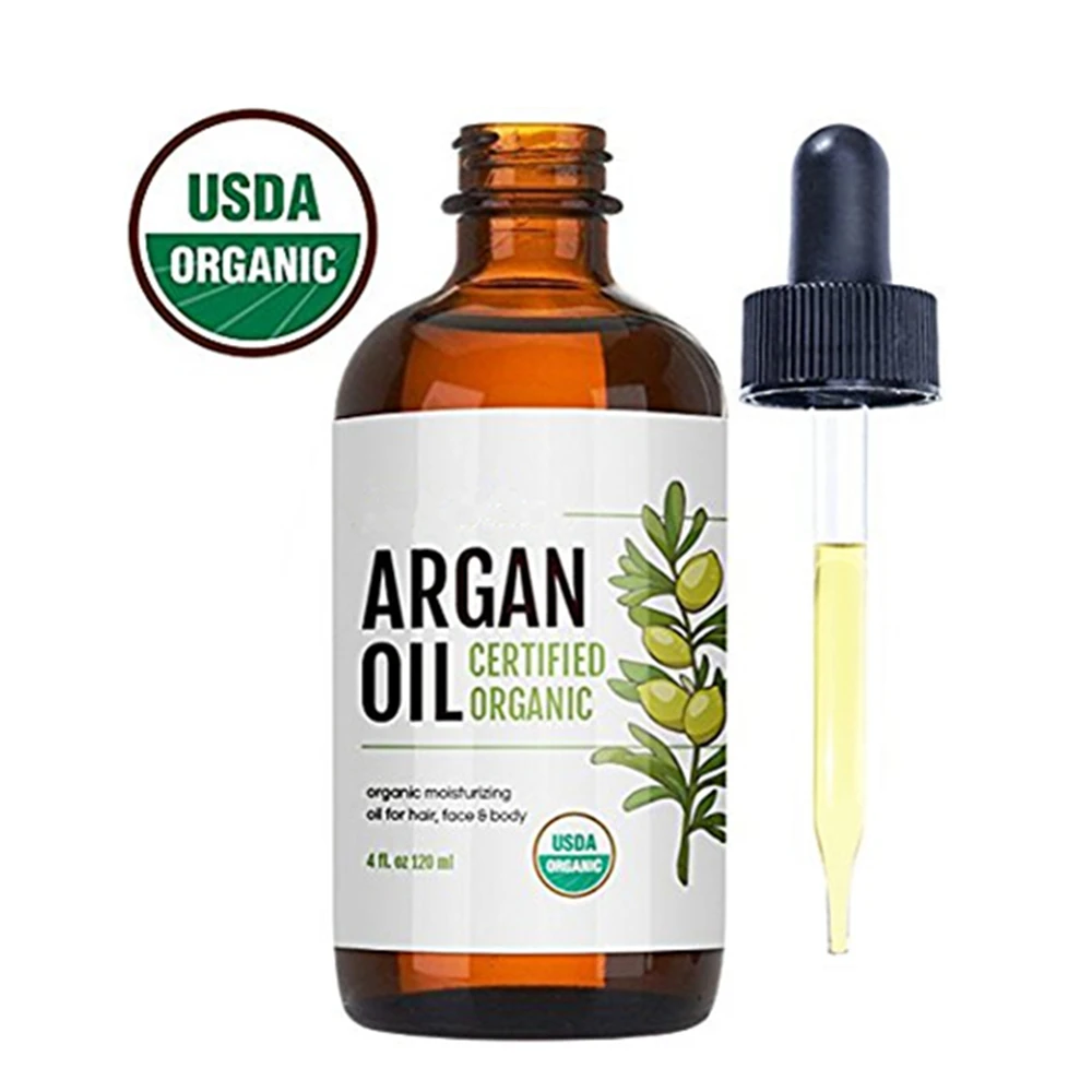 Private Label Organic Pure Moroccan Argan Oil  Promote Hair Growth Soften & Hydrate Skin  Argan Oil