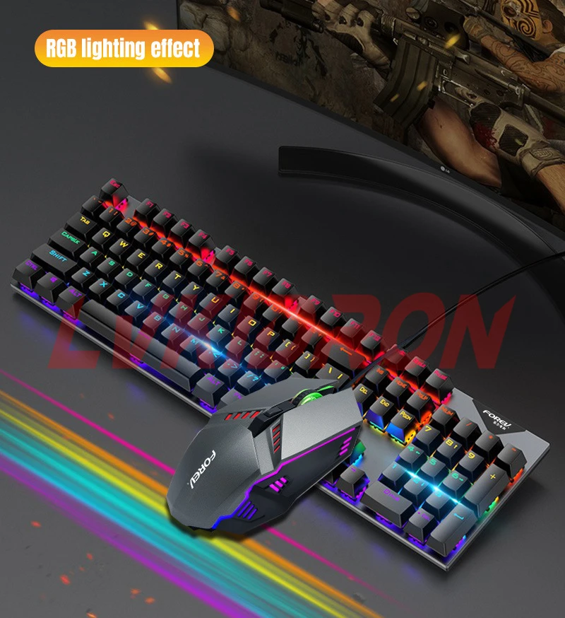 Q609 Mouse And Keyboard With Usb Hub For Mobile Gaming Wired Keyboard And Mouse Set Keyboard Mouse Combo